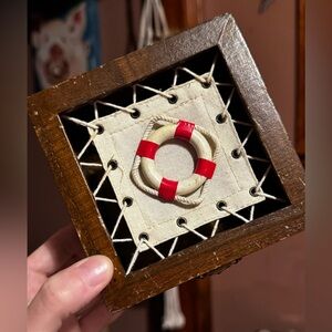 Nautical Vintage Wooden Box✨